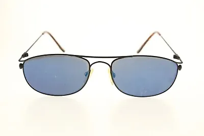 VTG J. Garcia Lawrence Eyewear Mytique Sunglasses 56/18-135 Blue Mountain Black • $25