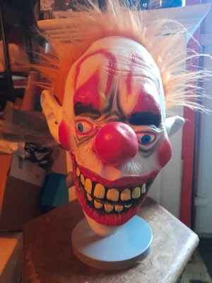 £5.99 • Buy Creepy Scary Circus Type  Clown Mask To Wear Or Display .Horror .