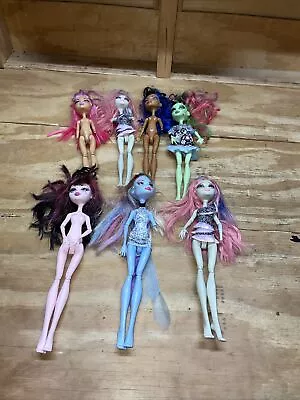 Monster High 7 Doll Lot OOAK Or PARTS Missing Some LIMBS Fast Shipping • $49.49