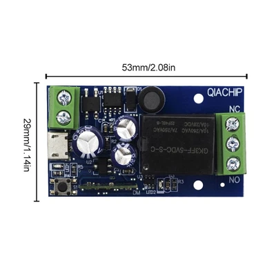 £7.12 • Buy USB5V/DC7-48V Single Way Relay Smart WIFI Remote Control Relay Switch Module