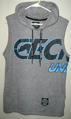 ECKO Unlimited Men's Sleeveless Urban Pattern Hoodie Size S • $15