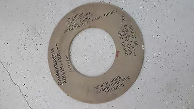 20X3/8X10 GRINDING WHEEL 120 Grit 2290 RPM Glass Cutting Stone Edge 20 3/8 10  • $45