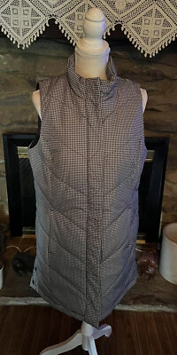 £13.78 • Buy Christopher & Banks Womens Medium Vest Zip Black/white (new)