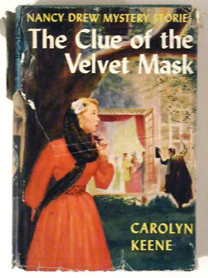 NANCY DREW #30 The CLUE Of The VELVET MASK! Vintage 1954 FIRST Edition G&D HCDJ! • $29.99