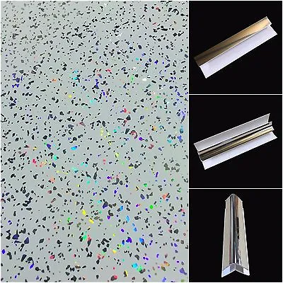 £0.99 • Buy White Sparkle Wall Panels & Bathroom Trims Shower Wet Wall Cladding PVC Ceiling