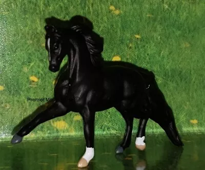 Breyer Mini Whinnies Black Trotting Morgan Stallion From Advent Calendar 700700 • $5.83