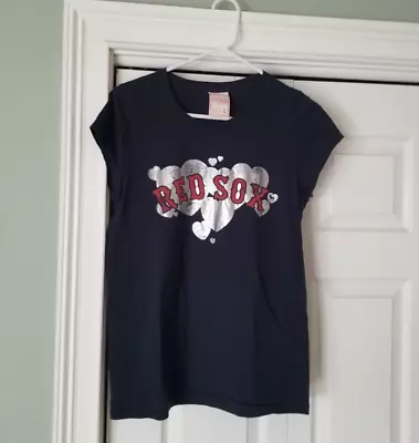 Women's VICTORIA'S SECRET PINK W/ 5th & Ocean BOSTON RED SOX Shirt Sz L LARGE • $13.67