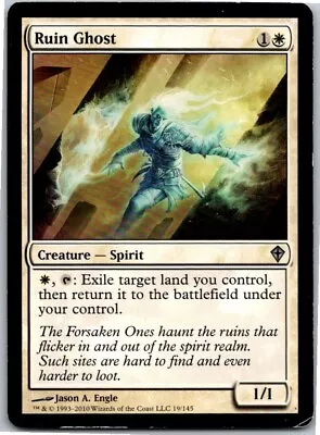 Magic The Gathering Ruin Ghost Worldwake X1 MTG Free Shipping! • $1.49