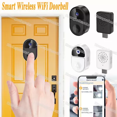 Smart Wireless WiFi Doorbell Video Camera Home Security Night Vision Chime Ring • $16.65