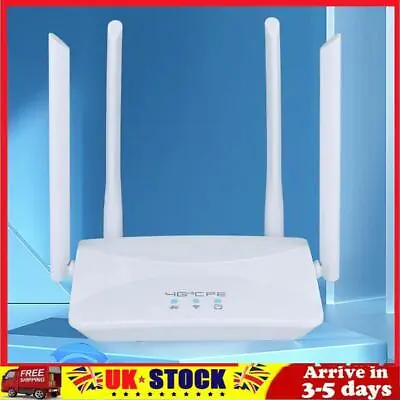 £33.89 • Buy Wireless Router Hotspot RJ45 USB 4G Router Modem External Antenna Wide Coverage