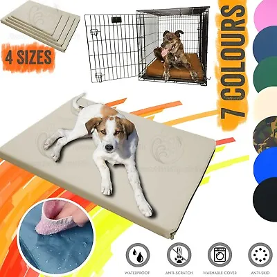 £19.49 • Buy Waterproof Dog Cage Mat Resistant Heavy Duty Mattress Outdoor Crate Bed Pad