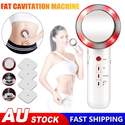 $22.85 • Buy 3In1 Ultrasonic Fat Cavitation Machine Body Face Slimming Beauty Anti-Cellulite