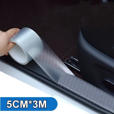 Car Accessories Door Plate Sill Scuff Cover Anti Scratch Decal Sticker Protector • $16