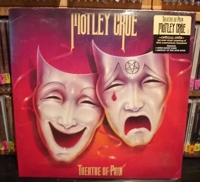 Motley Crue  ~  Theatre Of Pain ~ (NEW SEALED LP  2022 Glam Metal Masterpiece) • $26.99