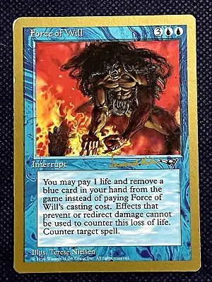 MTG Force Of Will 1997 Paul McCabe World Championship NM - MAE • $24.99