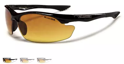 XLoop Sport HD Night Driving Clear Vision Sunglasses Yellow High Definition Plus • $9.95