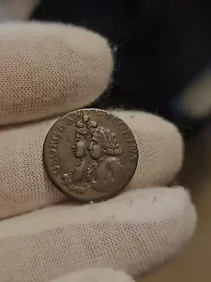 1790's Farthing Very Rare Conder Token Colonial Coin D&H 1148 Prince & Princess • $65
