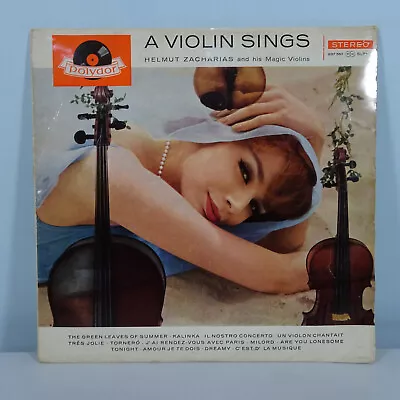 £10.40 • Buy HELMUT ZACHARIAS AND HIS MAGIC VIOLINS A Violin Sings LP 1962 237 561 LP EX/VG