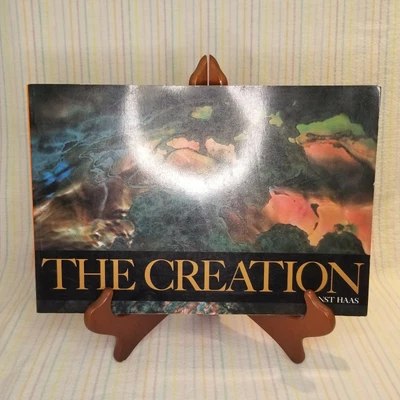$30 • Buy Vintage 1978  The Creation  By Ernst Haas Paperback Book Full Color Photographs