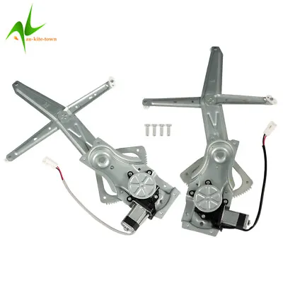 Pair Front LH+RH Electric Window Regulator For Holden Commodore VT VU VX VY VZ • $93.79