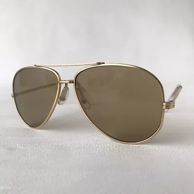 $40 • Buy Men’s Vintage 70s GOLD AVIATOR SUNGLASSES Sunnies Metal Pilot Glasses