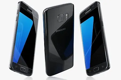 Samsung Galaxy S7 G930F 32GB Black White Gold Silver Rose Unlocked Good ⭐ • £78.99