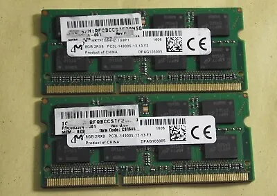 16gb (2 X 8gb) PC3L-14900 RAM Upgrade Kit For Apple IMac Retina Late 2015 27  • £26.49