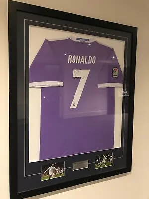 $1000 • Buy Ronaldo Signed Jersey & Framed