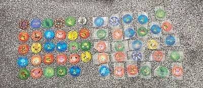 Retro Pokemon Tazos 2001 - Vintage- Walkers Tazo/Pogs -X 27 SEALED • £0.99