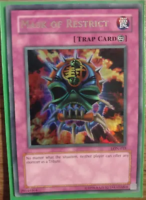 Yu-Gi-Oh! TCG Mask Of Restrict Labyrinth Of Nightmare LON-018 Unlimited Ultra... • $18.50