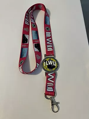 Ilwu Longshoremen Lanyards Keychain PINK • $22