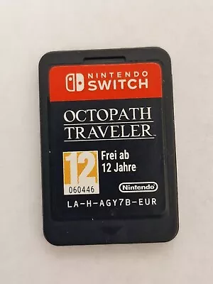 Octopath Traveller Cartridge ONLY Nintendo Switch Game Free UK Post • £34.95