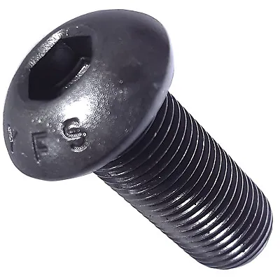 6-40 Button Head Socket Cap Screws Alloy Steel Grade 8 Black Oxide Allen Hex • $21.72