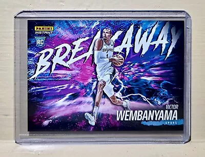 Victor Wembanyama 2023-24 Panini NBA Breakaway #1 Rookie Card 1 Of 4085 • $49.75