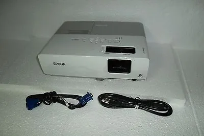 Epson PowerLite 83+ Projector 3LCD 1080i LAN VGA RCA S-Video EMP-83H V11H303B40 • $167.50