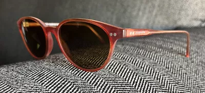 $19.99 • Buy COYOTE GP-19 Sunglasses Handmade Frames Brown Frame W/Green Yellow Glass Lenses