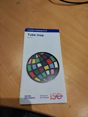 Underground Tube Map May 2013 New Cover London  The World • £1.63