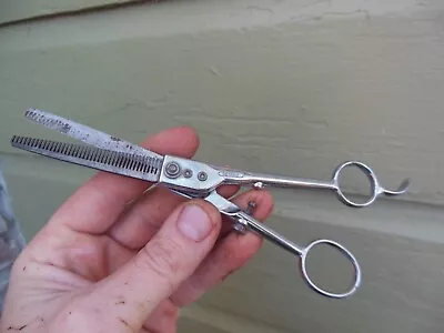 Vintage Supercut Scissors - Barber Shop Thinning Shears Made In Detroit • $19.95