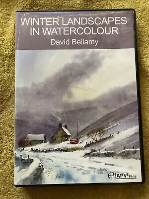 Winter Landscapes In Watercolour : David Bellamy APV Films DVD - Art - Painting • £14.99
