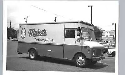 MAIER'S BREAD BAKERY DELIVERY TRUCK 1980s Hackensack Nj Real Photo Postcard Rppc • $20