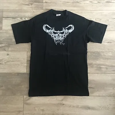 Vintage Danzig 1997 Black Short Sleeve Graphic T Shirt Size Large 90s • £171.23