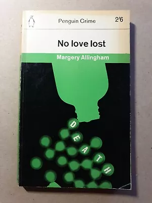 No Love Lost Margery Allingham Penguin 1961 Paperback Book • £5.47