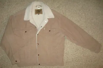 $84.95 • Buy Levis Corduroy Trucker Jacket Vintage White Tab Sherpa Fleece Lined Men XL 70609