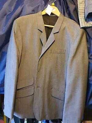 Vtg Merc Mens GREY/SILVER Fitted Matt JACKET  Pre 1975/80 Really Nice  • £44.67