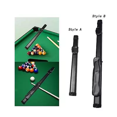 Billiards Pool Cue Case Pool Cue Storage Pouch Billiard Pool Cue Bag For Split • $34.83