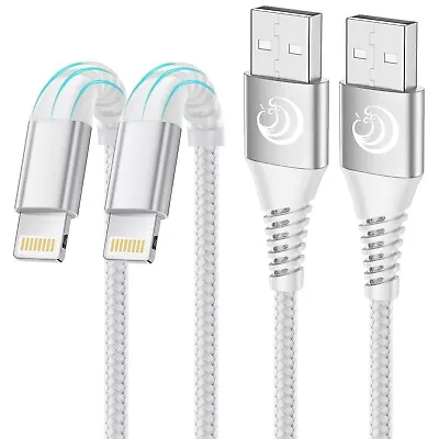 Yosou IPhone Charger Cable 3M 2Pack Extra Long IPhone Charging Cable MFi Certi • £8.99