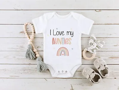 I Love My Uncles/Aunties Baby Vest/Babygrow • £8.99