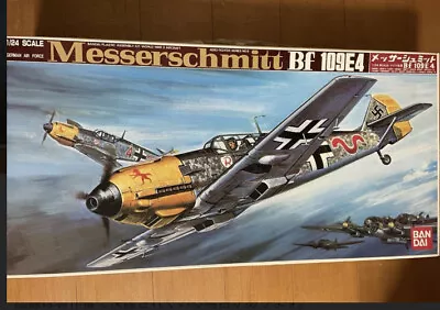 Messerschmitt Bf109E4 Bandai 1/24 • $68