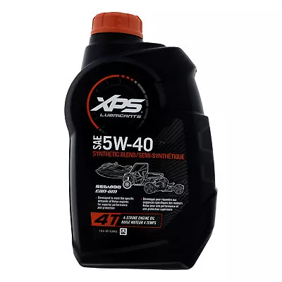 BRP 9779133 Ski-Doo XPS Rotax 4-Stroke Synthetic Oil 5W-40 1 Qt Can-Am Ski Doo • $33.95