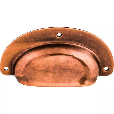 Top Knobs Cabinet Mayfair Cup Pull 3 3/4 Inch (c-c) Old English Copper • $22.14